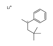 lithium,4,4-dimethylpentan-2-ylbenzene Structure