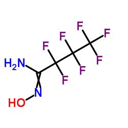 Butanimidamide,2,2,3,3,4,4,4-heptafluoro-N-hydroxy-结构式