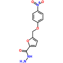 5-[(4-Nitrophenoxy)methyl]-2-furohydrazide Structure