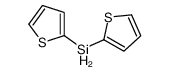 dithiophen-2-ylsilane Structure