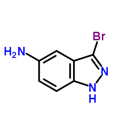 3-Bromo-1H-indazol-5-amine structure