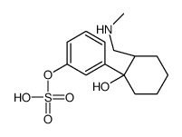 [3-[(1R,2R)-1-hydroxy-2-(methylaminomethyl)cyclohexyl]phenyl] hydrogen sulfate Structure