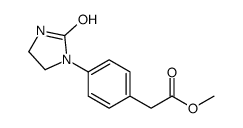 methyl 2-[4-(2-oxoimidazolidin-1-yl)phenyl]acetate Structure