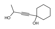 1-(3'-hydroxy-1-butynyl)cyclohexanol Structure