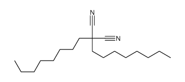 2,2-dioctylpropanedinitrile结构式