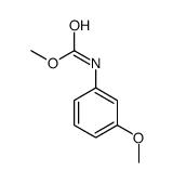 (3-Methoxyphenyl)carbamic acid methyl ester structure