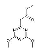 2-Butanone, 1-(4,6-dimethoxy-2-pyrimidinyl)- (9CI)结构式