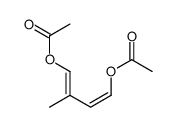 (1E,3E)-2-Methylbuta-1,3-diene-1,4-diyl diacetate structure