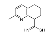 2-methyl-5,6,7,8-tetrahydroquinoline-8-carbothioamide Structure