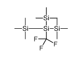 trimethyl-[trifluoromethyl-bis(trimethylsilyl)silyl]silane结构式
