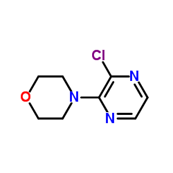 4-(3-Chloro-2-pyrazinyl)morpholine structure