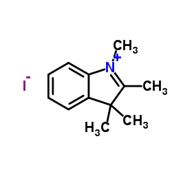 1,2,3,3-Tetramethyl-3H-indolium iodide picture