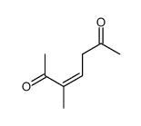 3-Heptene-2,6-dione, 3-methyl-, (3E)- (9CI) picture