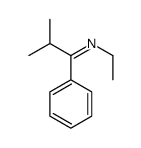 N-ethyl-2-methyl-1-phenylpropan-1-imine Structure