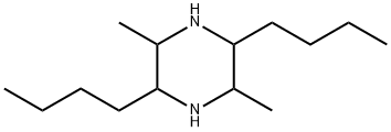 2,5-Dibutyl-3,6-dimethylpiperazine结构式