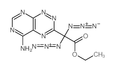 [(5-amino-2,4,7,9,10-pentazabicyclo[4.4.0]deca-1,3,5,7,9-pentaen-8-yl)-ethoxycarbonyl-(iminoazaniumylideneamino)methyl]imino-imino-azanium picture