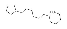 2-Cyclopentene-1-undecanol structure