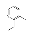 2-ethyl-3-methylpyridine Structure