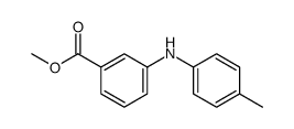 methyl 3-(4-methylanilino)benzoate Structure