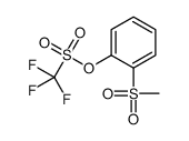 (2-methylsulfonylphenyl) trifluoromethanesulfonate Structure