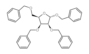 BENZYL 2,3,4-TRI-O-BENZYL-α-D-MANNOPYRANOSIDE Structure