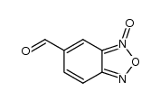 5-formylbenzo[1,2-c]1,2,5-oxadiazole N1-oxide Structure