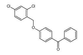 [4-[(2,4-dichlorophenyl)methoxy]phenyl]-phenylmethanone Structure