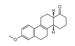 (4aS,12aS)-8-Methoxy-3,4,4a,5,6,11,12,12a-octahydrochrysen-1(2H)-one结构式