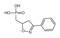 (3-phenyl-4,5-dihydro-1,2-oxazol-5-yl)methylphosphonic acid Structure