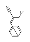 2-(bromomethyl)-3-phenyl-prop-2-enenitrile结构式
