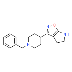 4H-Pyrrolo[3,2-d]isoxazole,5,6-dihydro-3-[1-(phenylmethyl)-4-piperidinyl]-(9CI)结构式