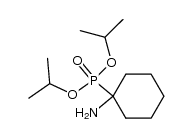 1-Aminocyclohexanphosphonsaeure-di-i-propylester Structure