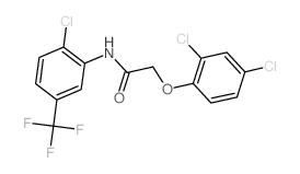 Acetanilide, 2-chloro-2-(dichlorophenoxy)-5-trifluoromethyl- picture