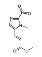 methyl (E)-3-(3-methyl-2-nitroimidazol-4-yl)prop-2-enoate Structure