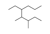 5-ethyl-3,4-dimethyloctane结构式