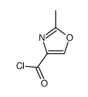 4-Oxazolecarbonyl chloride, 2-methyl- (9CI) structure