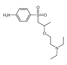 4-[2-[2-(diethylamino)ethoxy]propylsulfonyl]aniline Structure
