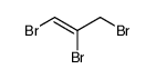 1,2,3-tribromopropene结构式