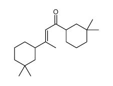 1,3-bis(3,3-dimethylcyclohexyl)but-2-en-1-one Structure