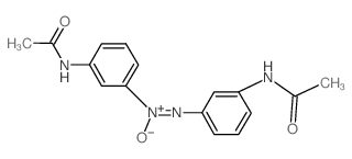 Acetamide, N,N'-(azoxydi-3,1-phenylene)bis- (en) Structure