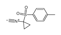 1-Isocyano-1-(toluol-4-sulfonyl)-cyclopropan Structure