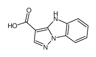 4H-Pyrazolo[1,5-a]benzimidazole-3-carboxylic acid Structure