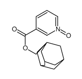 1-ADAMANTYLMETHYL NICOTINATE N-OXIDE structure