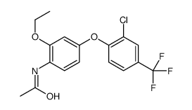 N-[4-[2-chloro-4-(trifluoromethyl)phenoxy]-2-ethoxyphenyl]acetamide结构式