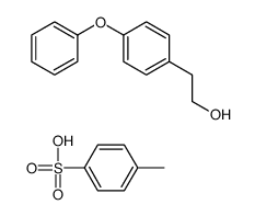4-methylbenzenesulfonic acid,2-(4-phenoxyphenyl)ethanol结构式