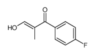 2-Hydroxymethylen-4'-fluorpropiophenon Structure