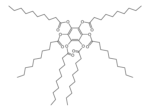 benzene-hexa-n-decanoate结构式