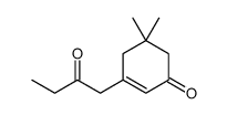 5,5-dimethyl-3-(2-oxobutyl)cyclohex-2-en-1-one Structure