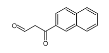 1-(2-naphthyl)-1,3-propanedione结构式