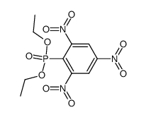diethyl(2,4,6-trinitrophenyl)phosphonate Structure